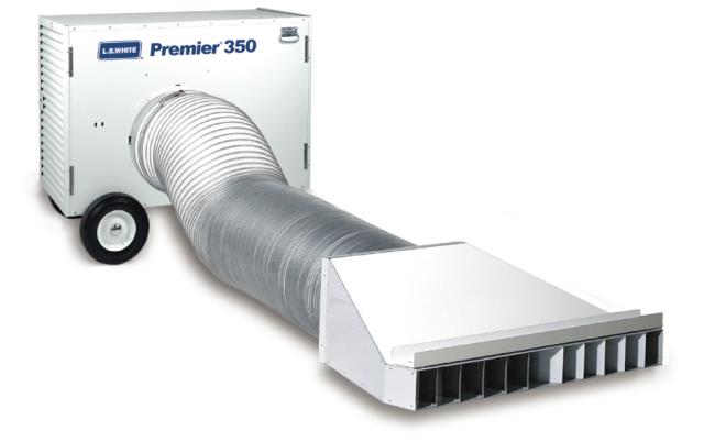 heater for event tents in the winter