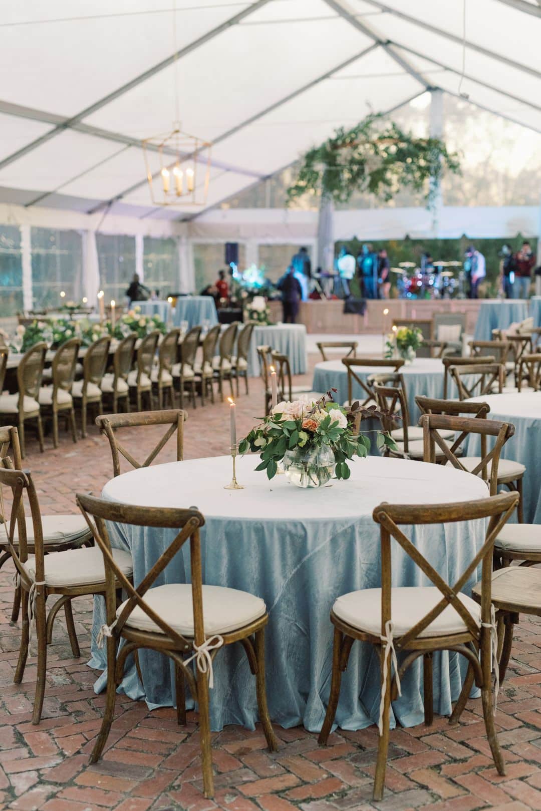 cross back wood chairs for rent