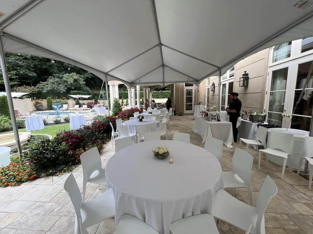 backyard graduation party