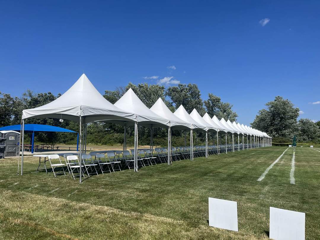 golf shade tent rentals