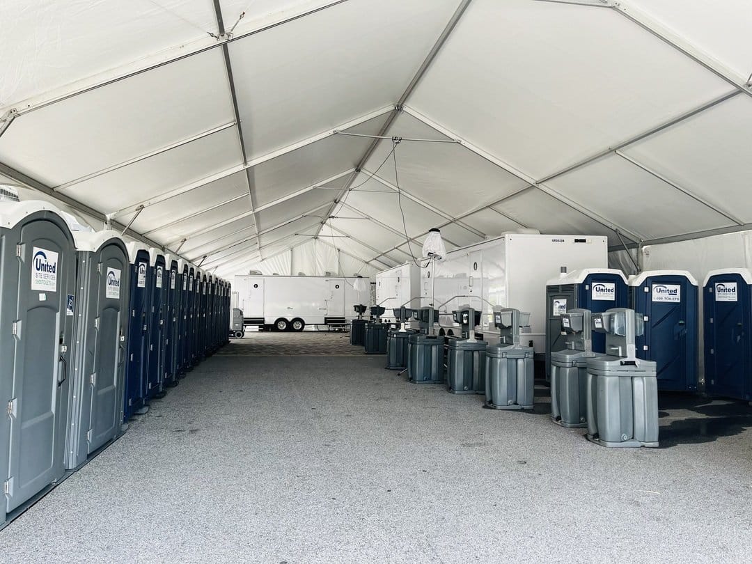 portable restrooms for events