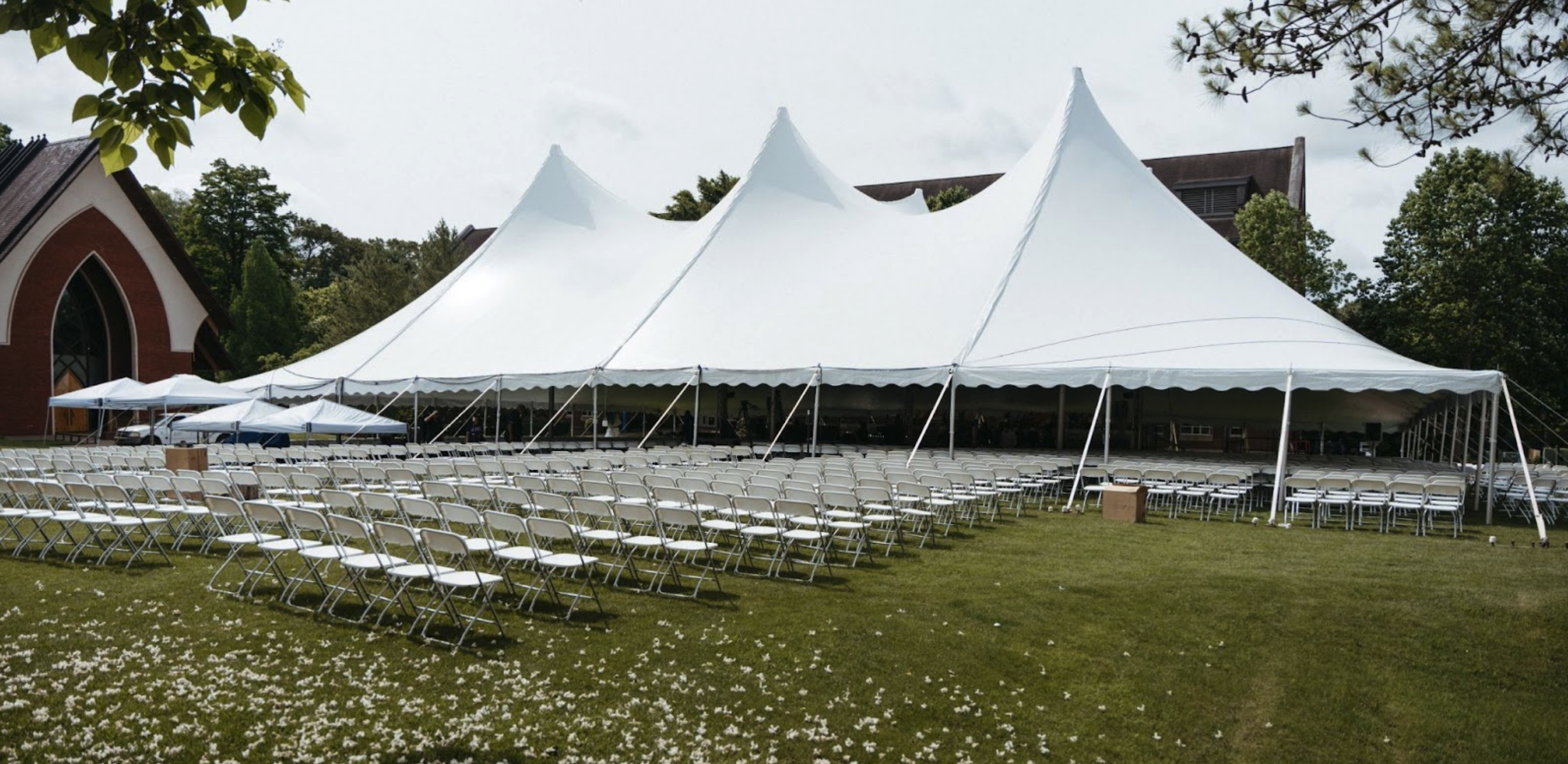 large outdoor tent rental